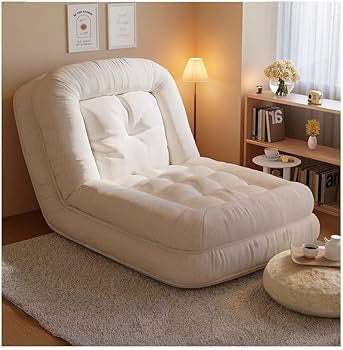 Moderner-Lazy-Sitzsack Weiss