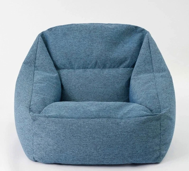 Moderner Minimalismus Sitzsack-Blau