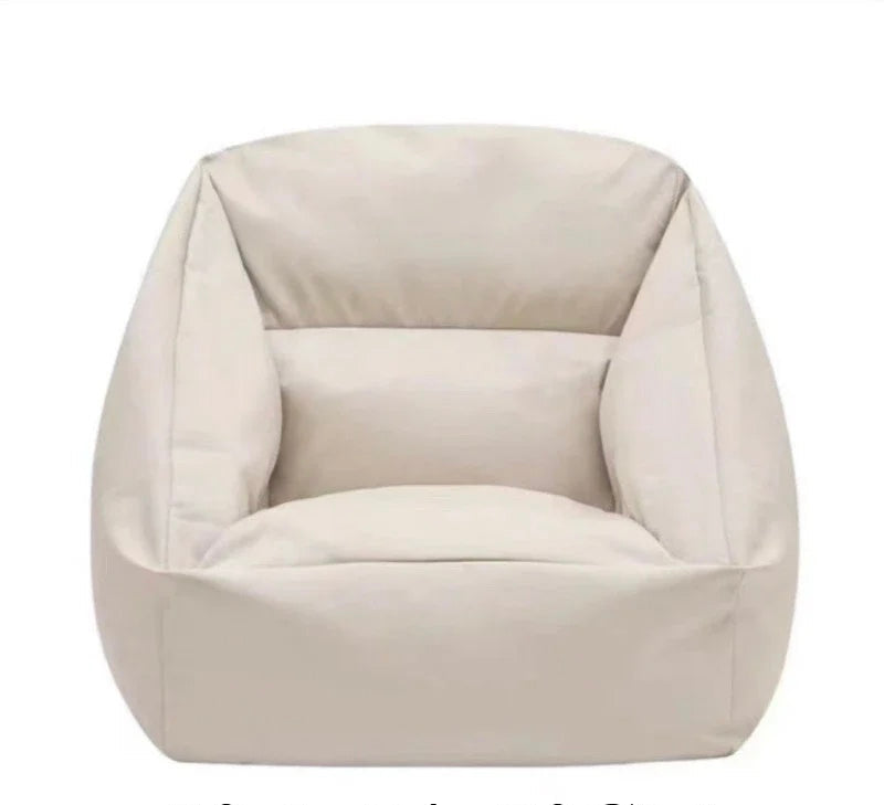 Moderner Minimalismus Sitzsack-Weiß
