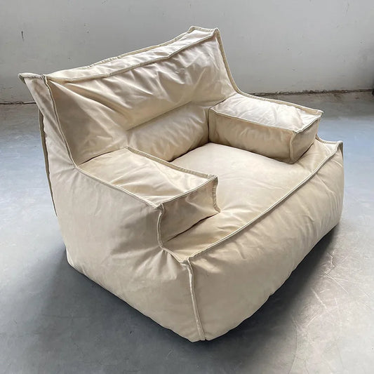 Modernes Wohnzimmersofa-Bluff-beige