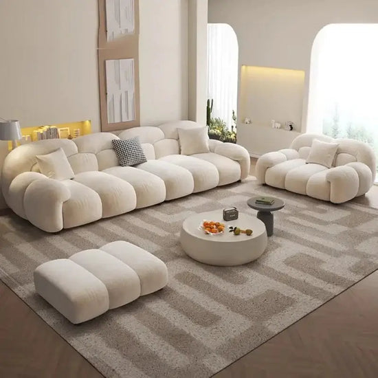 Modernes Wohnzimmersofa-Weiß-2