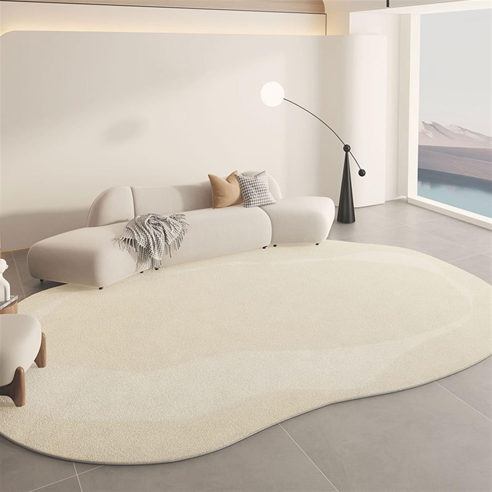 Modernes Wohnzimmersofa-Weiß-5