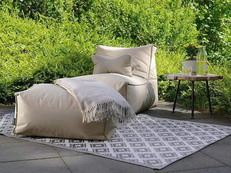 Outdoor-Sitzsack Sundown-Beige-3