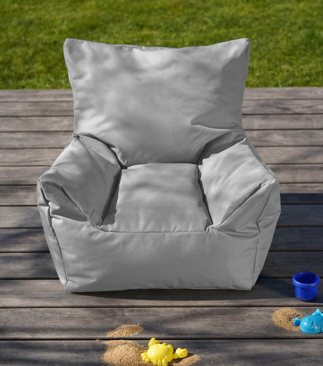 Outdoor Kinder Sitzsack der Gartenweg-Beige