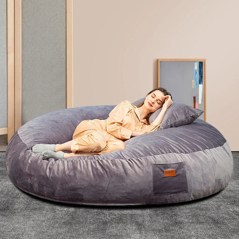 Outdoor Sitzsack- Warm grau