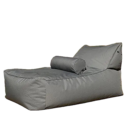 Outdoor Sitzsack Liege-Grau-1