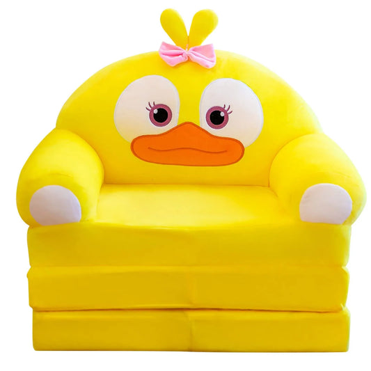 Plüschsofa für Kinder-Gelb