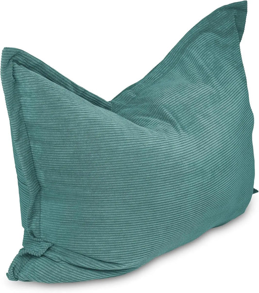 Riesensitzsack Cord-Sitzkissen-Petrol