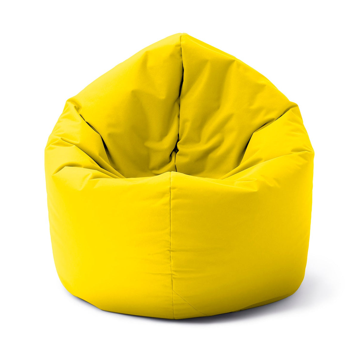 Runder Sitzsack 2 in 1 Gelb