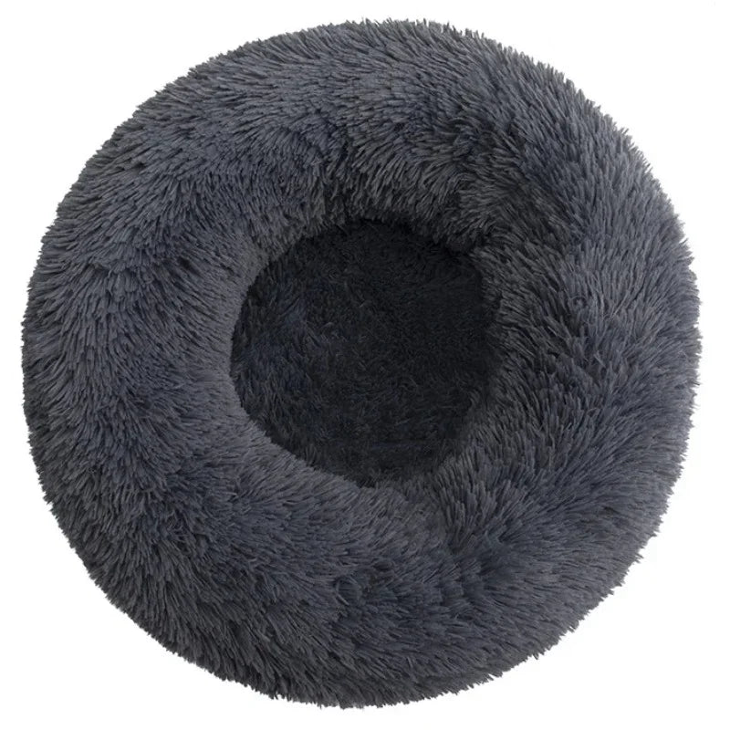 Sitzsack für Hunde 40-90 cm runde Schwarz