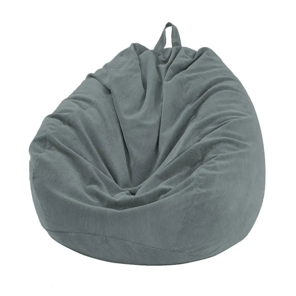Sitzsack-Bean-Bag-Dunkelgrau