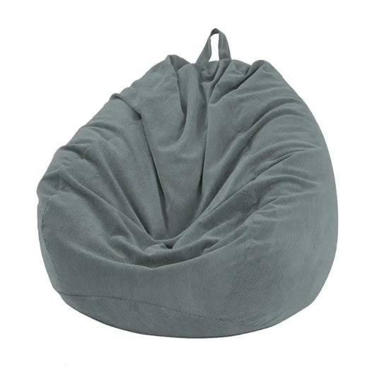 Sitzsack-Bean-Bag-Dunkelgrau
