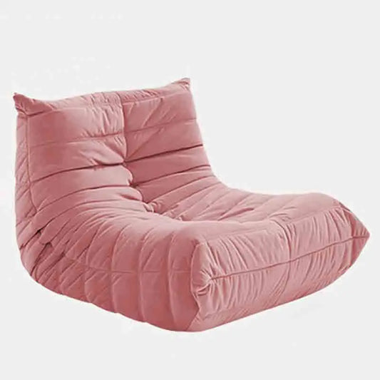 Sitzsack-Lesy-Wildleder-Rosa