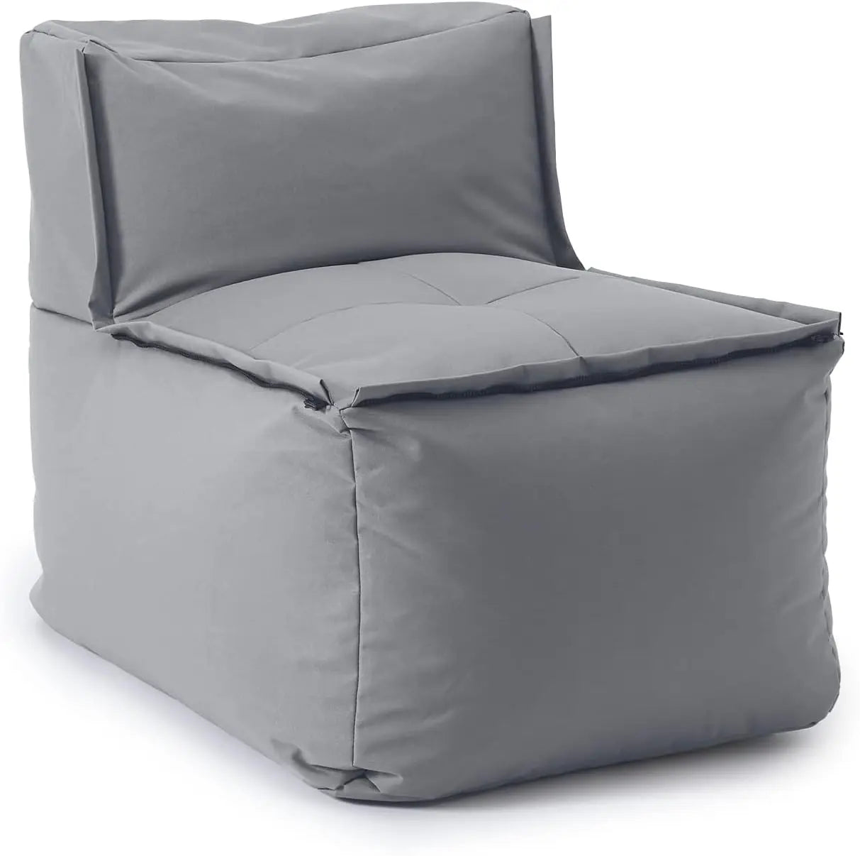 Sitzsack-Lounge - Modulares Mittelteil-Grau