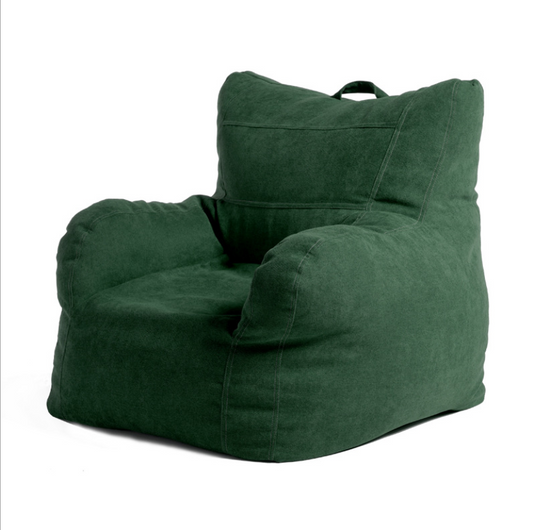 Sitzsack-Sofa-grün