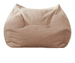 Gemütlicher-Sitzsack-Sofa mit Hocker - Vignette | Bouba.us