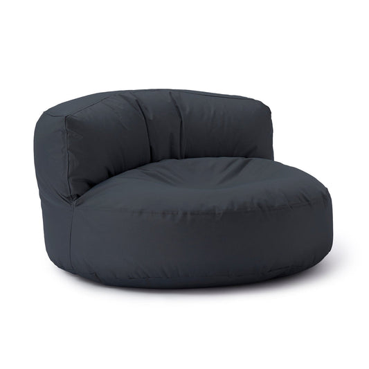 Sitzsack-Sofa Stahlgrau