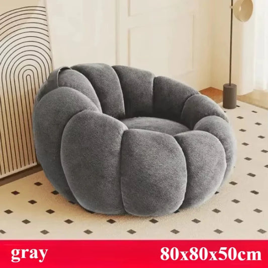 Sitzsack-Wohnzimmer-Grau