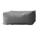 Gemütlicher-Sitzsack-Sofa mit Hocker - Vignette | Bouba.us