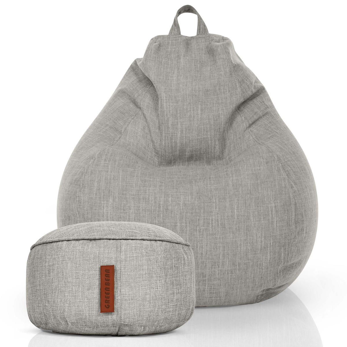Sitzsack Bauwelle-Grau 