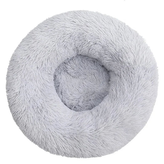 Sitzsack für Hunde 40-90 cm runde Grau