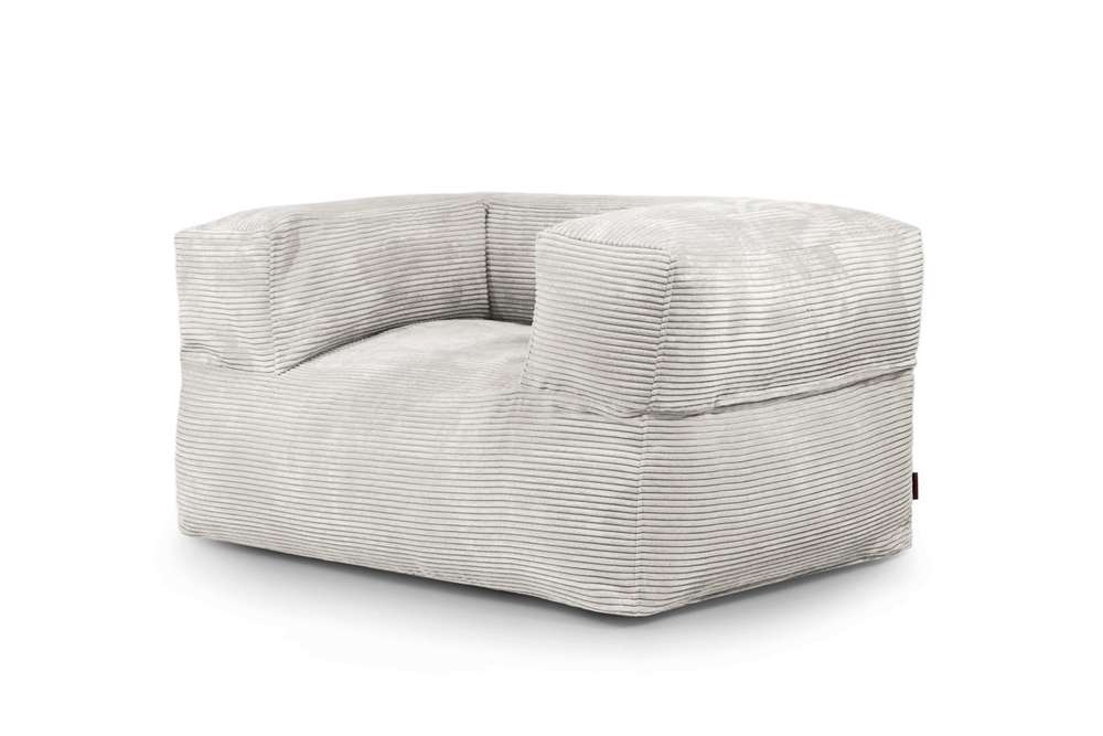 Slowsown-Sessel Sitzsack(Cord Velour)-Beige