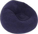 Kugelförmiges, beflocktes aufblasbares Sofa - Vignette | Bouba.us