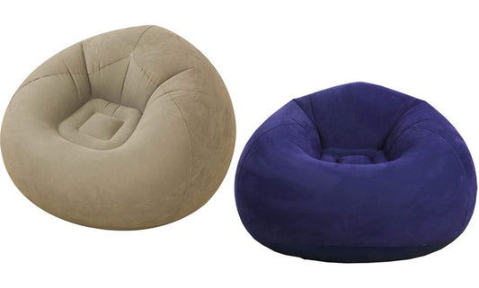 beflocktes aufblasbares-Blau-Khaki 